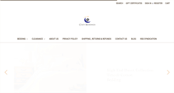 Desktop Screenshot of cozybeddings.com